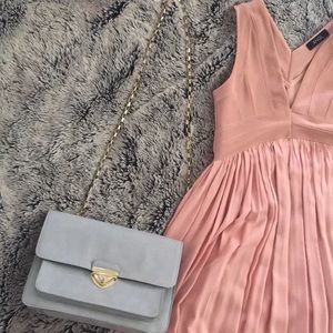 Gray purse